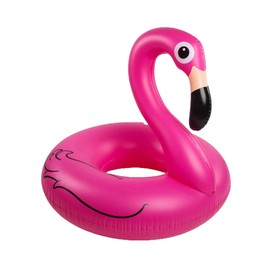 YIYI Flamingo Float, Sparkling Float, For Adults, 120, For Swimming in the Beach, Pool, Beach, Stylish, Cute, Ocean, Photogenic, Large, Pink (Vivid Pink Flamingo)