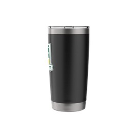 SUNY Brockport Golden Eagles Institutional Shield Stainless Steel Insulated Tumbler