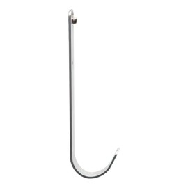 Extreme Max 5001.6291 Aluminum Utility Hook for Enclosed Race Trailer, Shop, Garage, Storage - Silver
