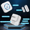 SanJie Door Chime, Door Open Contact Sensor Alarm with 500