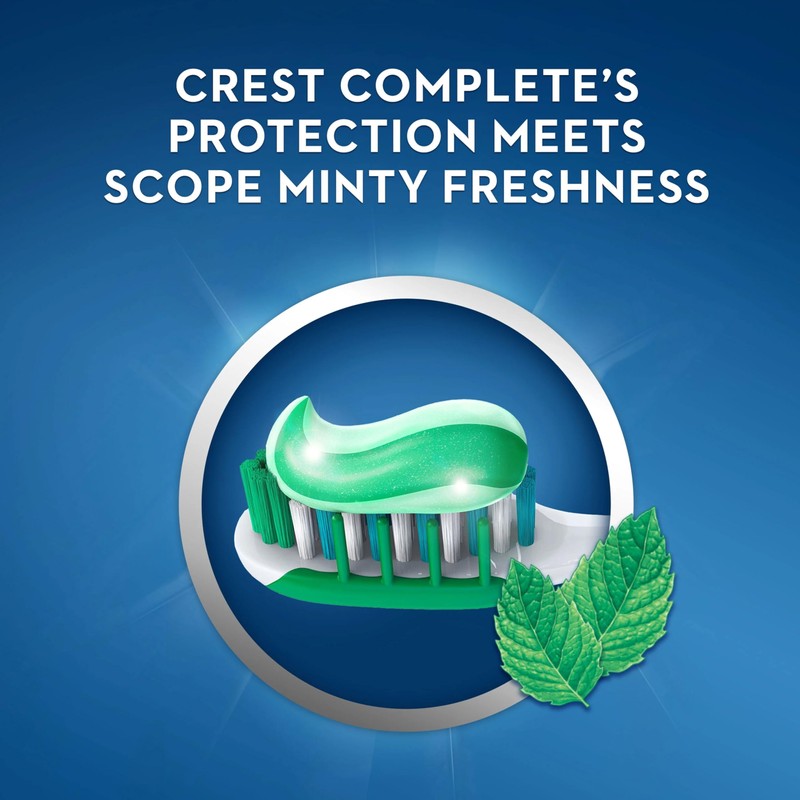 Crest Plus Scope Toothpaste Liquid Gel Minty Fresh - 4.6