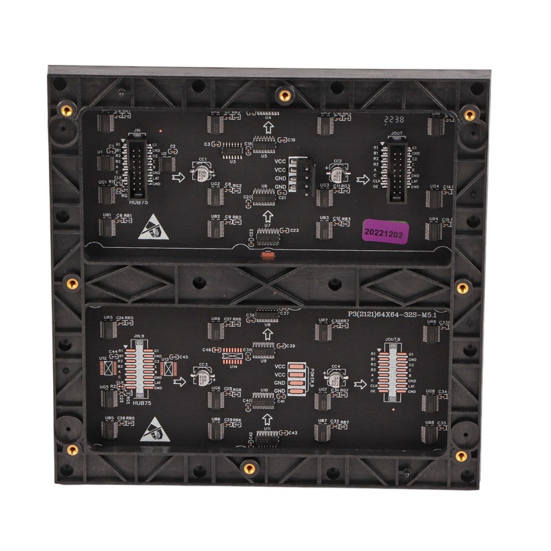 LED Matrix Panel 4096 RGB LEDs Full Color Adjustable Brightness