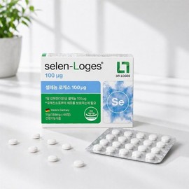 Dr. Loges Selenium Loges Inorganic Selenium Selenium Loges 100mcg 60 tablets 1 box / 닥터로게스 셀렌로게스 무기셀레늄 셀레늄 로게스 100mcg 60정 1박스
