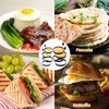 Egg Rings Fried Egg Mold 4 Pcs Large 6" Pancake
