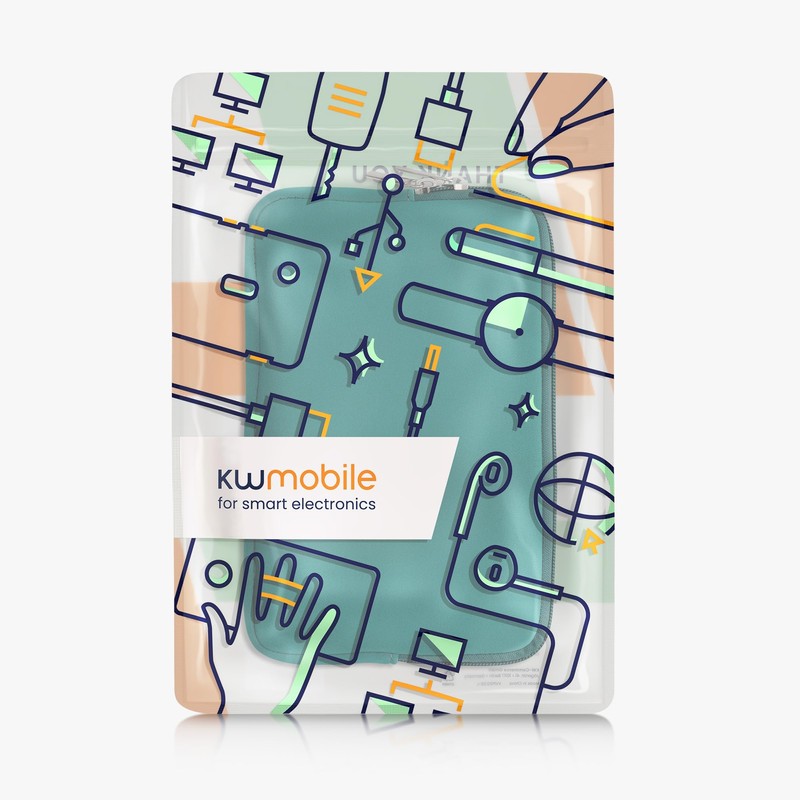 kwmobile Tablet Case Compatible with 8 - 8.4 Inch Tablet