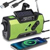 SurvivorX WB02 Solar & Hand Crank Emergency Radio with LED