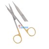 Goldman Fox Scissors TC Insert with Serration, Straight, 13 cm,
