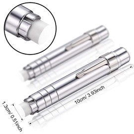 5 Packs Aluminum Alloy Chalks Holder, Unbroken Chalk Keeper Teacher's Chalk Clip with Storage Bag for Teachers, Children's Painting and Writing