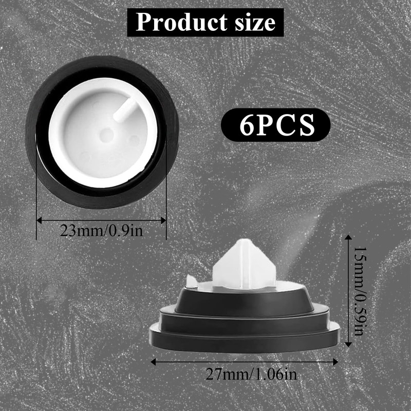 Guegine 6 x Siamp Diaphragms Inlet Float Valve Washer, Rubber
