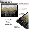 Fxojyvo Black 11x14 Diploma Frame, Display Document 8.5 x 11