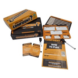 Asmodee Confident? The Guess-A-Range Party Board Game