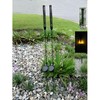 Garden Light 4 Set Cat Tail Yellow LED Solar Stick