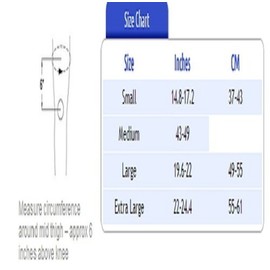 Tynor - Calcetín de compresión clásico