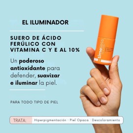 Suero Facial Con Vitamina C Al 10 Timeless Skin Care Con cido Ferlico Y Vitamina E Para Todo Tipo De Piel 50 Ml                                       