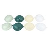 Ice Bowl Containers Mold Light Green Dark Green White Yellow