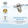 Universal 2 in 1 Bathroom Sink Stopper, Pop Up Bathroom