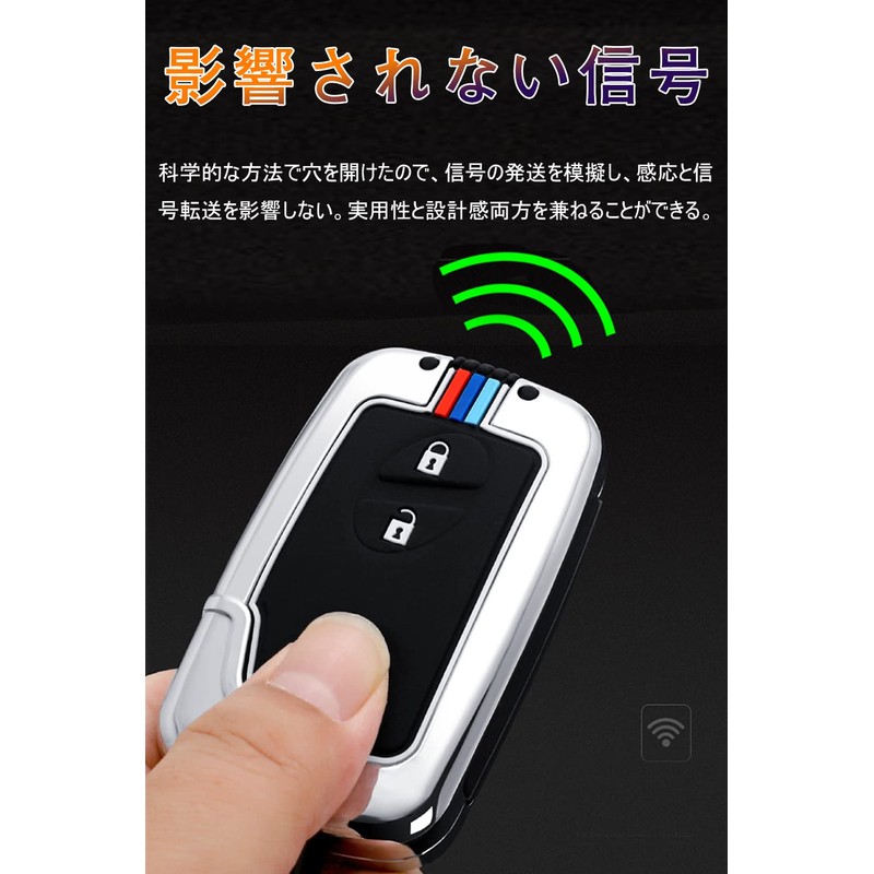 LETINGFAR Key Case for Lexus Smart Key Case, Key Cover,