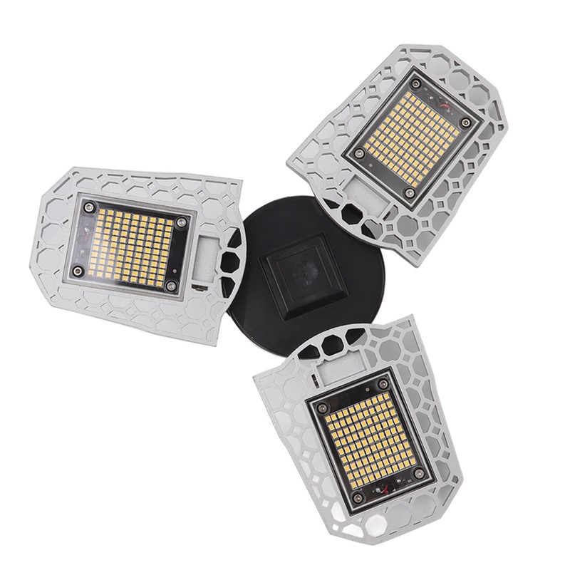 LED Grow Light 297 LEDs Folding Three Leaves Indoor Plant