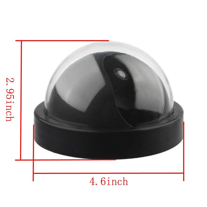 ELEAR™ Black Dome Fake Dummy Security CCTV Camera Waterproof IR