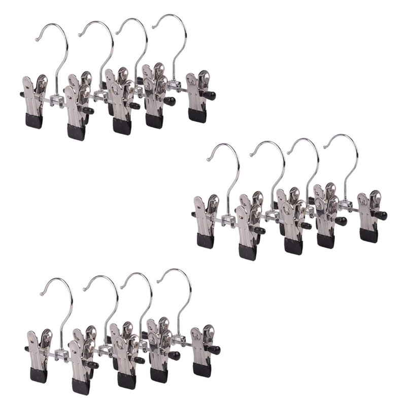 SUNTRADE Double Adjustable Clips Boots Hangers,Space Saving Boots Socks Bags