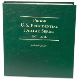 Littleton Coin Company 2007-2016 Presidential Dollar Proof Album