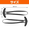 CAWKAY Pull Up Training Tube, Grip, Muscle Training, Pull Up