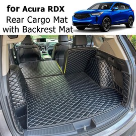 7DEEKEI Cargo Liners for 2019-2025 Acura RDX Trunk Mat Full Coverage Cargo Mat All Weather Anti-Slip