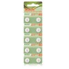 MJKAA 10pcs LR44 AG13 A76 357 303 SR44 1.5v Button