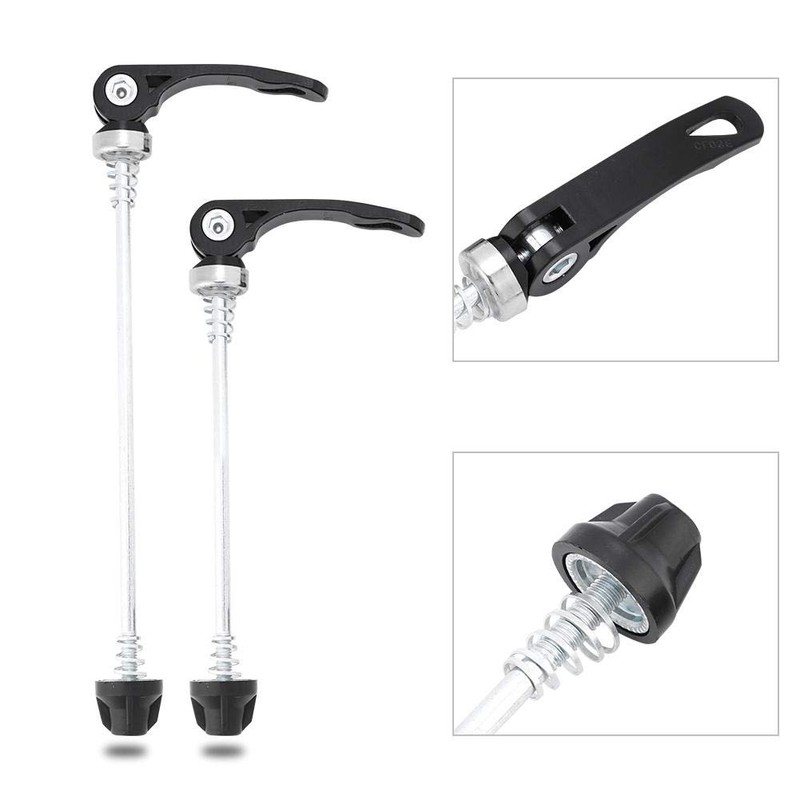2pcs Bicycle Quick Release Quick Release Lever Front and Rear