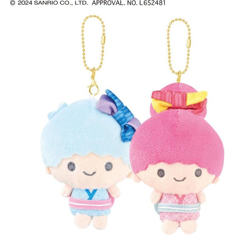 Krax Niconui Keychain Little Twin Stars / Wafu 126497