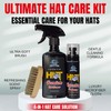 Premium Hat Cleaner & Deodorizer Set -Gentle Cleaning Solution for
