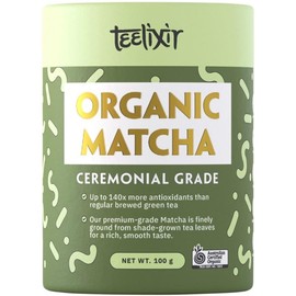 Teelixir Organic Ceremonial Grade Matcha 100g
