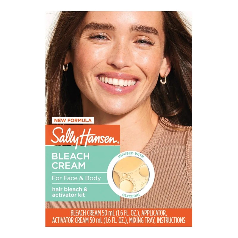 Sally Hansen Crema Aclarante Vello Facial Cuerpo Aloe