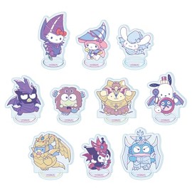 Yu-Gi-Oh! Duel Monsters x Sanrio Characters 01 [Collaboration Illustration] Acrylic Petite Stand Box of 10