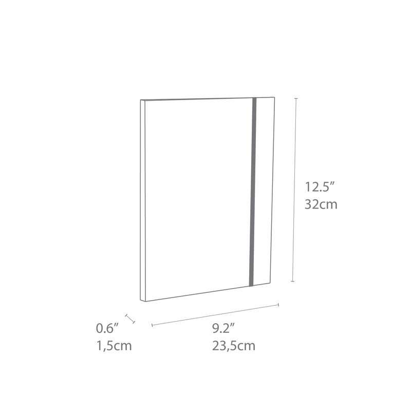 BIGSO Paulina A4 Folder with Elastic Band - 100% Recycled