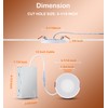 CLOUDY BAY [6 Pack] 3 Inch 5CCT LED Recessed Down
