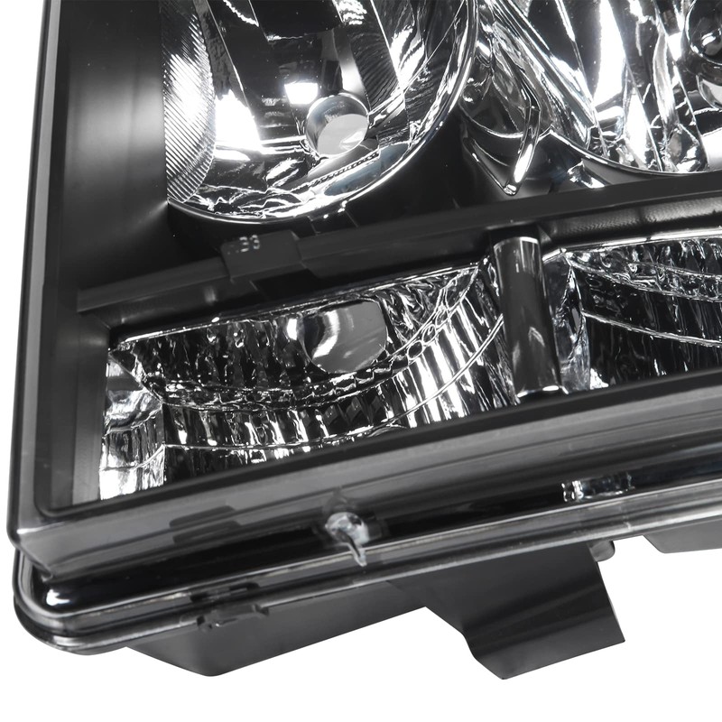 Headlights Assembly for 2007-2014 Chevy Tahoe Suburban 1500,07-13 Chevy Avalanche