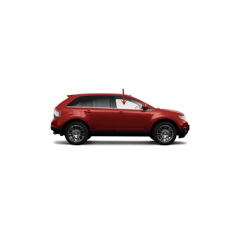 Passenger Right Side Front Door Window Door Glass Compatible with