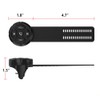 Universal Wireless Car Steering Wheel Control Remote Button Waterproof Media