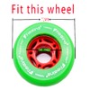 vanpro DIY Electric Skateboard 7243 70MM Wheel Pulleys Kit Double