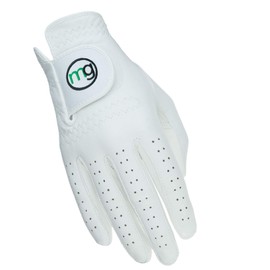 MG Golf Glove Mens Right (LH Golfer) DynaGrip All-Cabretta Leather (Medium-Large Regular Size)