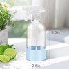 Rionisor Glass Spray Bottles with Silicone Sleeve Protection, Empty 16