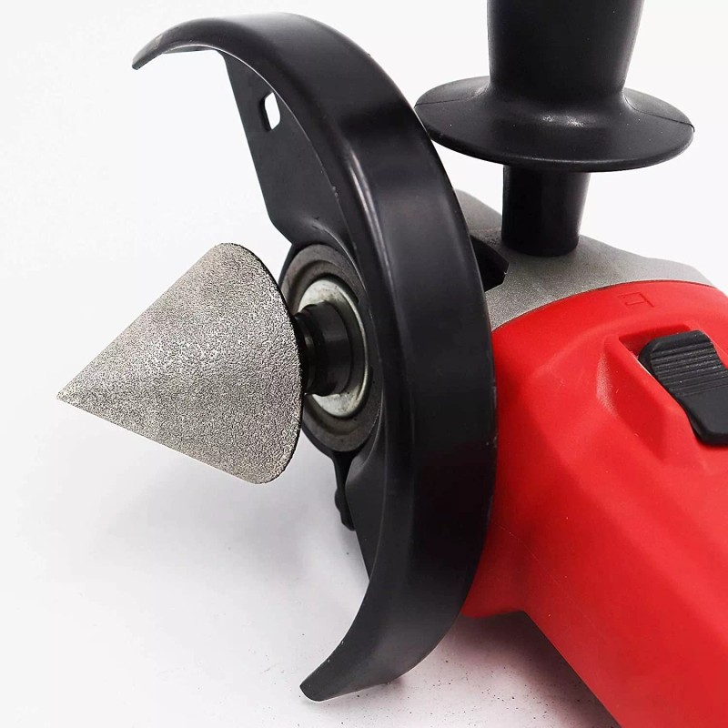 Roxx Tools 1-3/8" Diamond Chamfer Finger Milling Bits Cone Milling