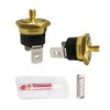 Coffee Steam Thermostat Replacement, M4 Thread, 107°C & 145°C for