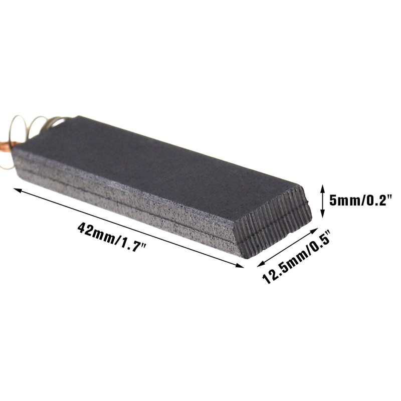 EMSea Pair of Carbon Brush Compatible with Bosch Siemens Motor
