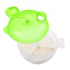 Accmor Baby Formula Dispenser for On-The-Go Feedings, Three-Compartment Non-Spill Formula
