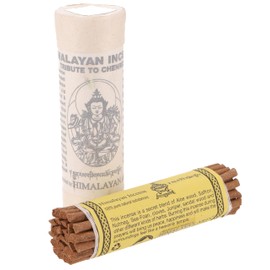GURU SHOP Himalayan Incense, Tibetan Incense Sticks, Natural Incense - Tribute to Chenrezig, White, 11.5 x 3.5 x 3.5 cm, Incense Sticks from Tibet, Nepal