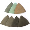 Z-Lion Diamond Triangular Sanding Pads 7 Pcs Set for Granite