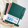 NIRMIRO A5 Notebook Hardback, 320 Pages Lined Notebook Journal with