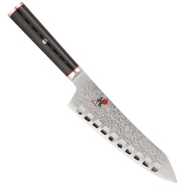 Miyabi Kaizen Hollow Edge Rocking Santoku Knife, 7-inch, Multi